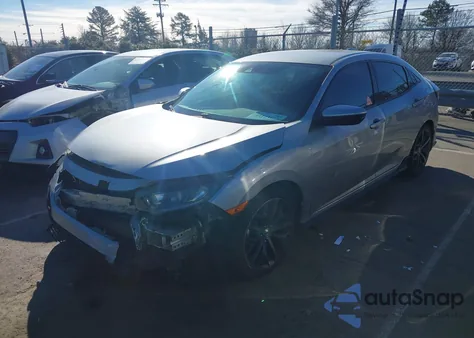 2020 Honda Civic Sport from USA, damaged, VIN SHHFK7H42LU215355